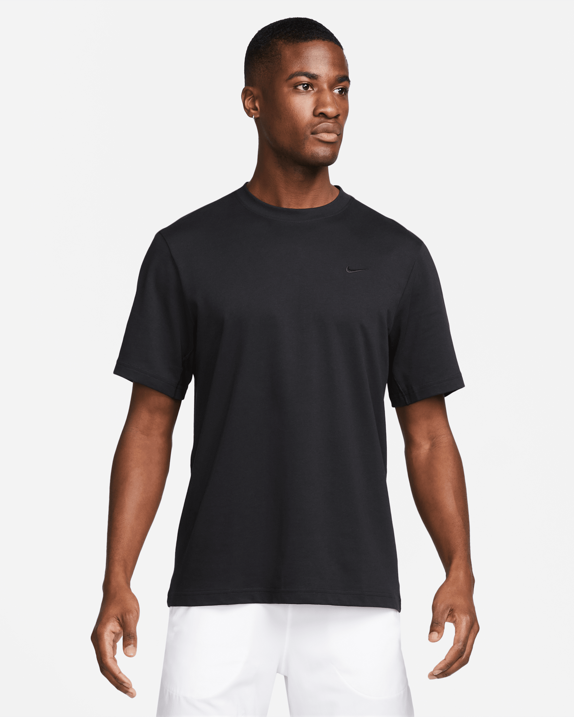 NIKE Tee / SHORT SETUP【men's S】 Nike Mens Pro Fitted Short Sleeve Training Tee, Black